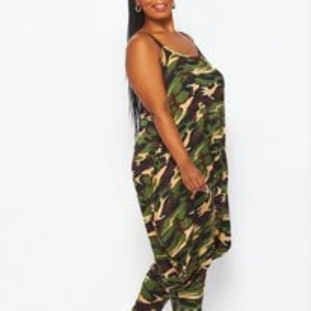 CAMOUFLAGE PLUS JUMPSUIT